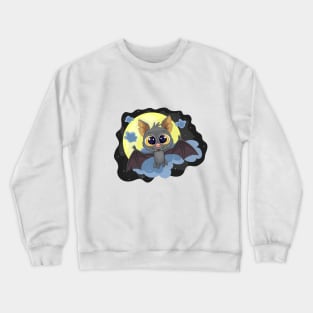 Cute Cartoon Bat. Crewneck Sweatshirt